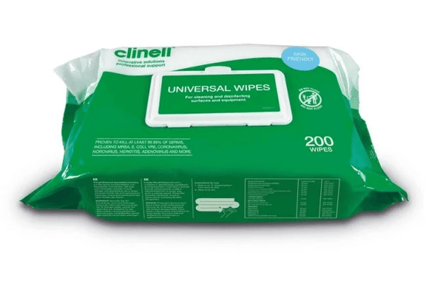 Clinell Universal Sanitising Wipes x200 - Stargaze Aesthetic Supplies