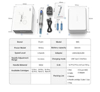 Dr Pen M8S Wireless Microneedling Pen - Stargaze Aesthetic Supplies