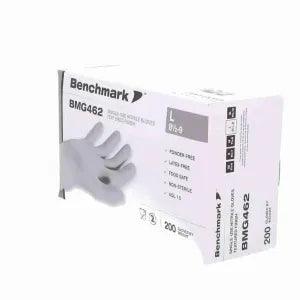 Benchmark Grey Nitrile Disposable Gloves - Box of 200 - Large - Stargaze Aesthetic Supplies