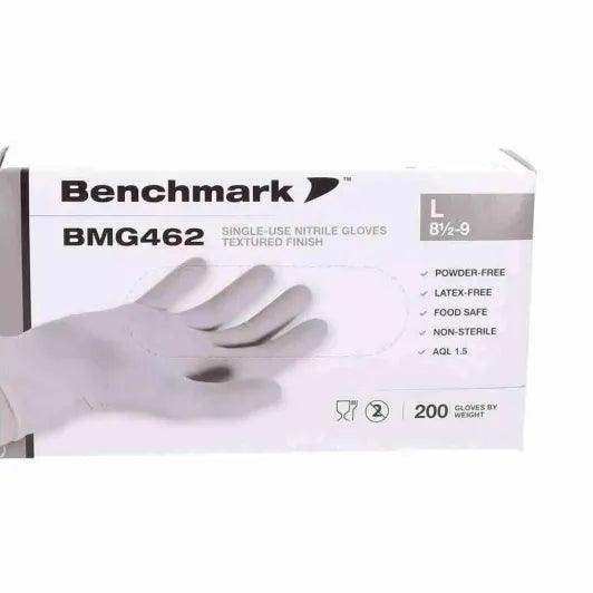 Benchmark Grey Nitrile Disposable Gloves - Box of 200 - Large - Stargaze Aesthetic Supplies